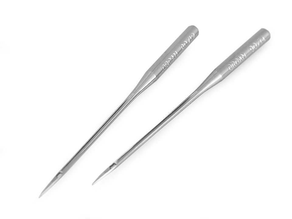 Maschinennadeln elx 705 chromium suk 80; 90 organ für overlock - Nickel (5 Dosen)