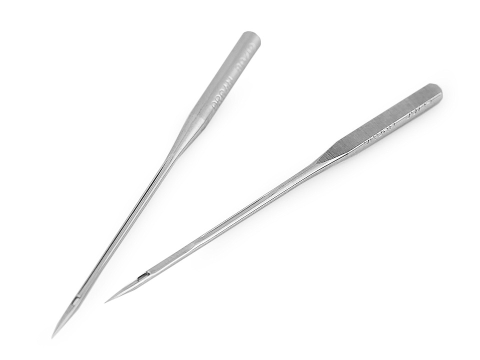 Maschinennadeln elx 705 chromium suk 80; 90 organ für overlock - Nickel (5 Dosen)