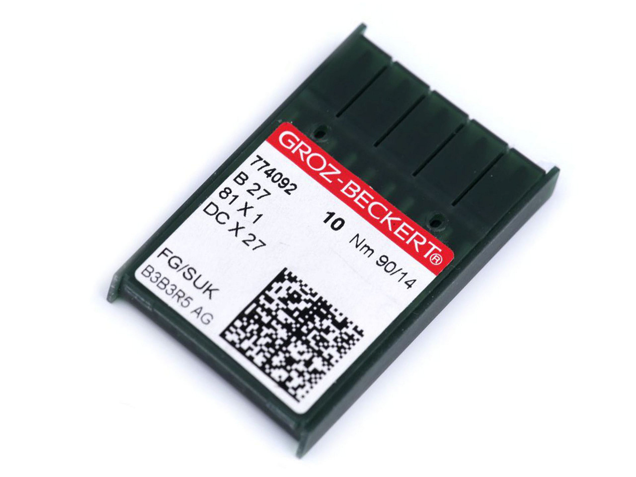 Maschinennadeln groz-beckert b27 70; 80; 90 für overlocks/industrienähmaschinen - Nickel (1 Dosis)