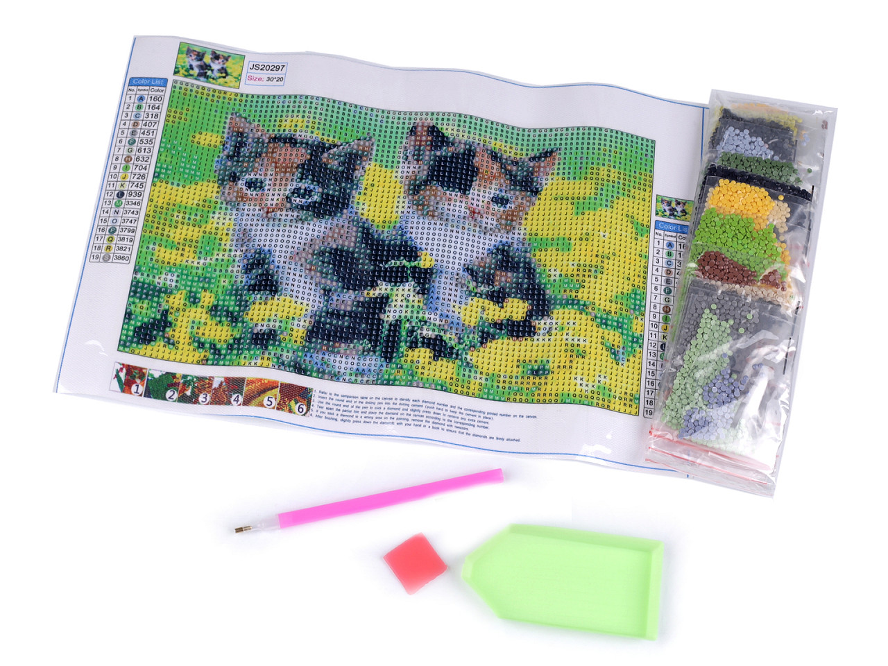 Diamantmalerei 20 × 30 cm - Siehe abbildung (1 Set)