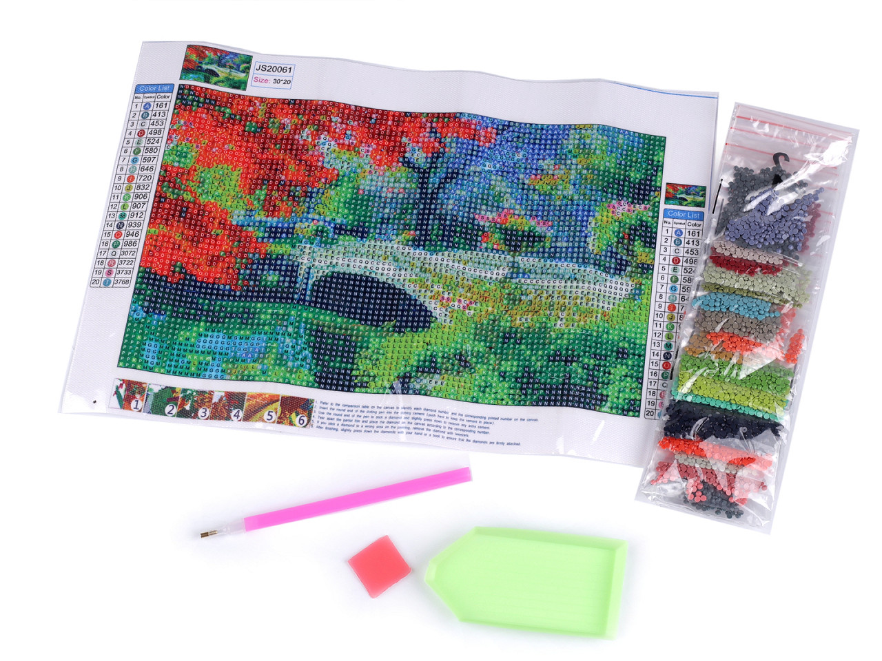 Diamantmalerei 20 × 30 cm - Siehe abbildung (1 Set)