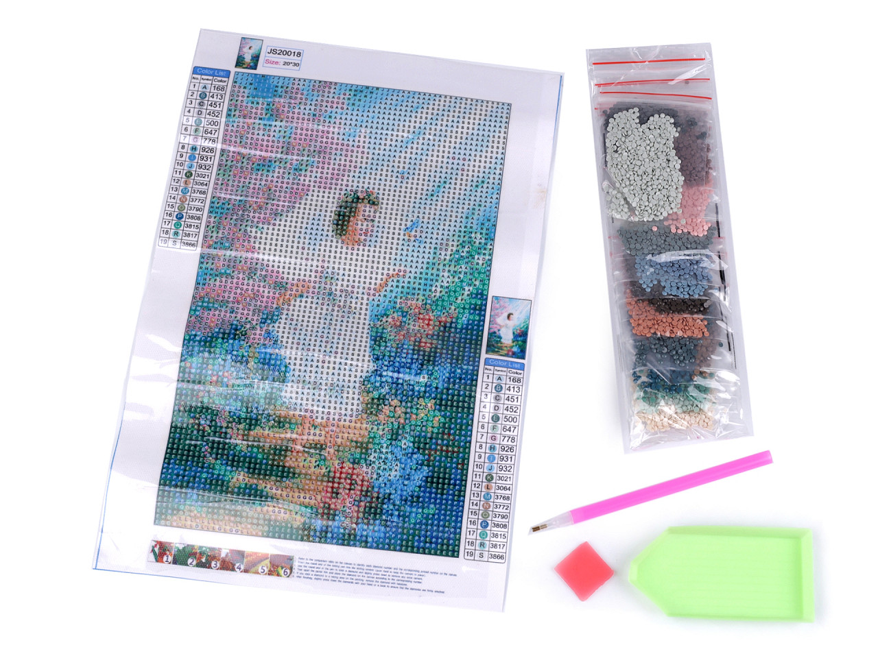 Diamantmalerei 20 × 30 cm - Siehe abbildung (1 Set)