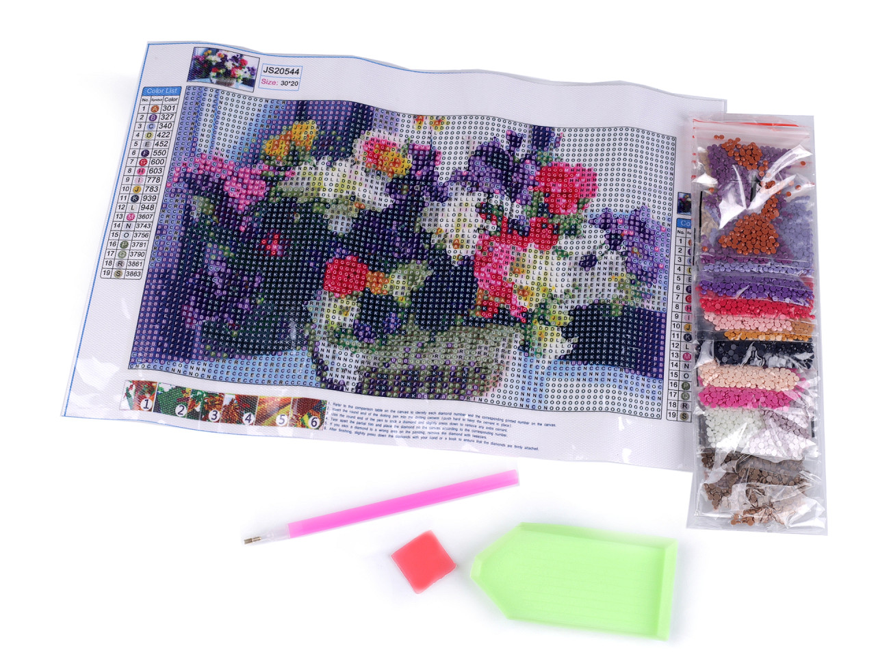 Diamantmalerei 20 × 30 cm - Siehe abbildung (1 Set)