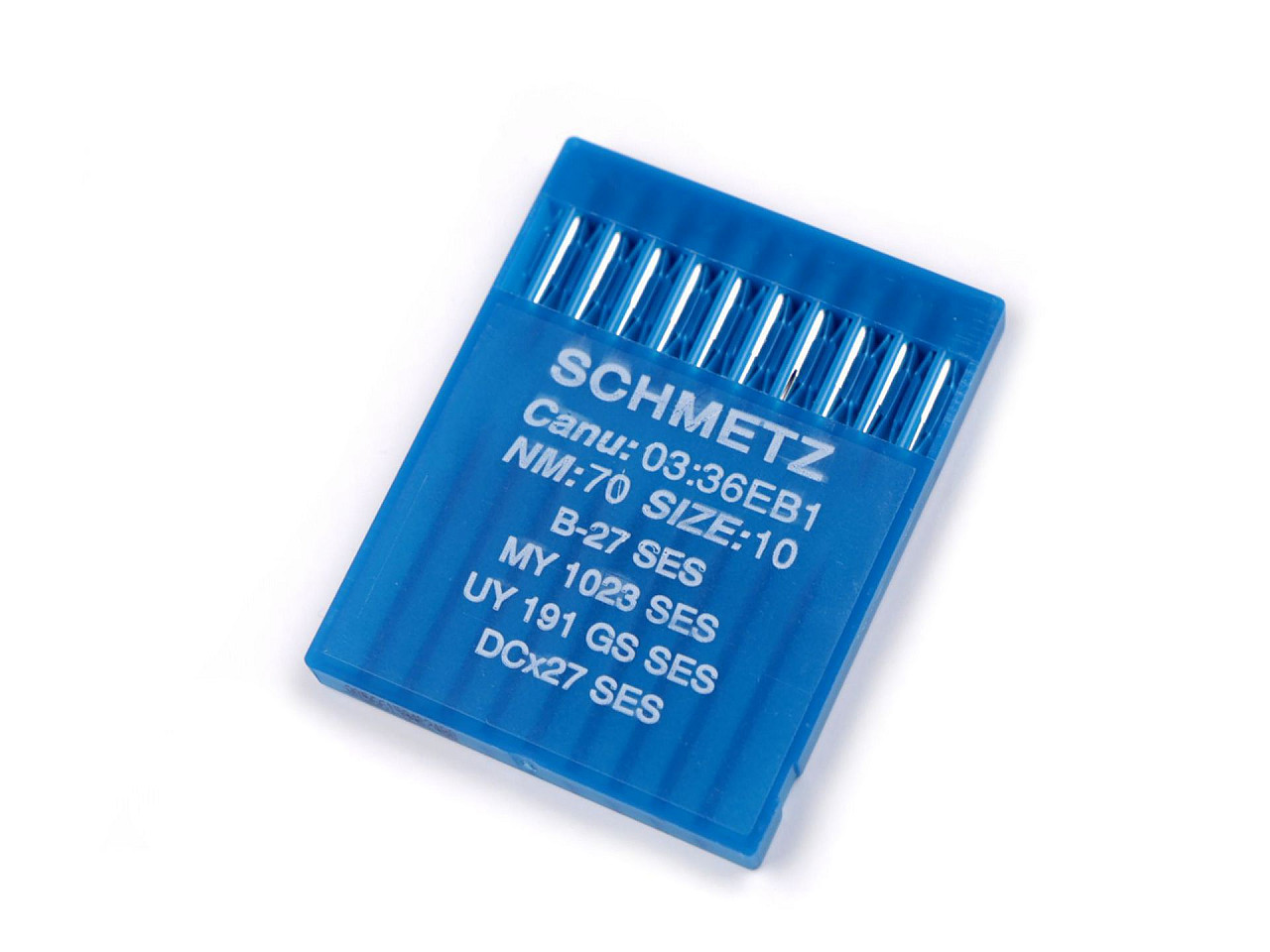 Schmetz maschinennadeln für industrielle overlock-nähmaschinen 70; 80 - Nickel (1 Dosis)