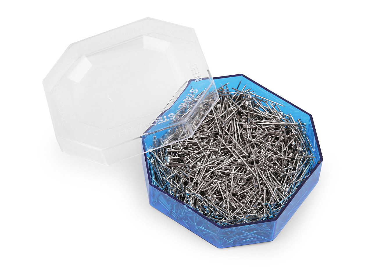 Stecknadeln ganzmetallisch länge 16 mm - Nickel (1 Dosis)