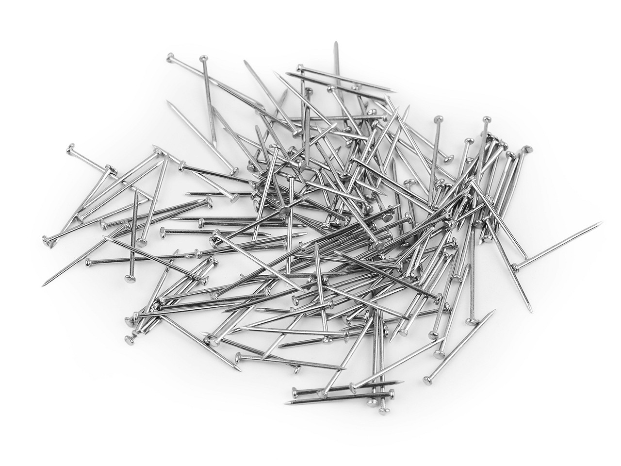 Stecknadeln ganzmetallisch länge 16 mm - Nickel (1 Dosis)