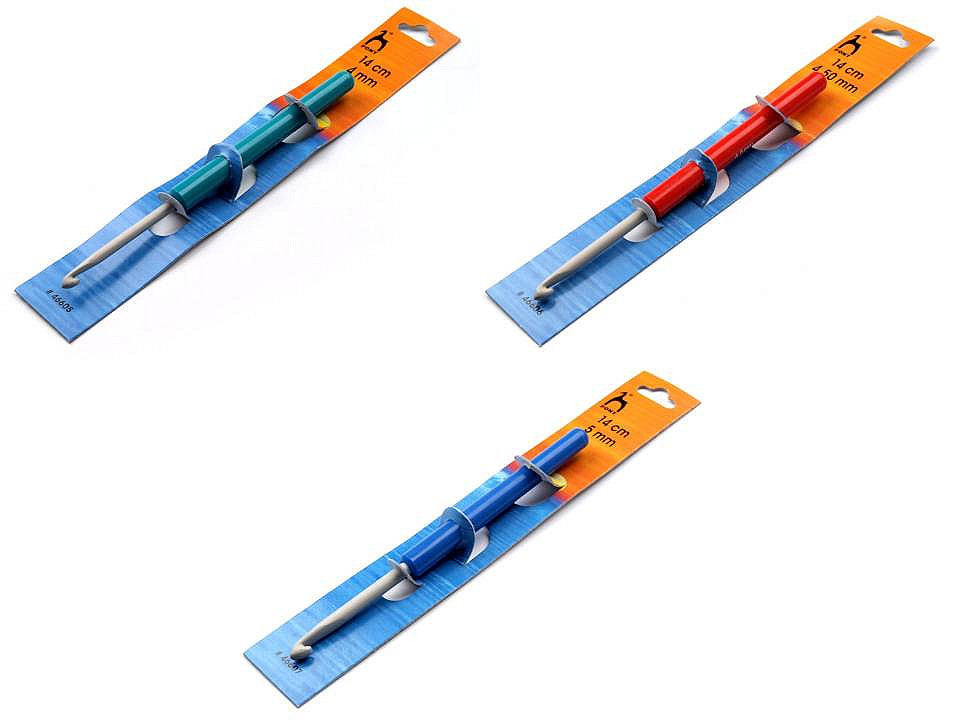 Häkelnadel stärke 4; 4,5; 5 pony - Siehe abbildung (5 Stücke)