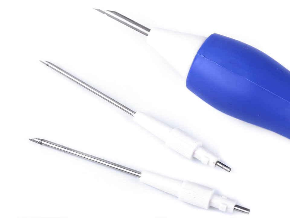 Punch nadel / stickerei stift - stickset - Lila (1 Set)