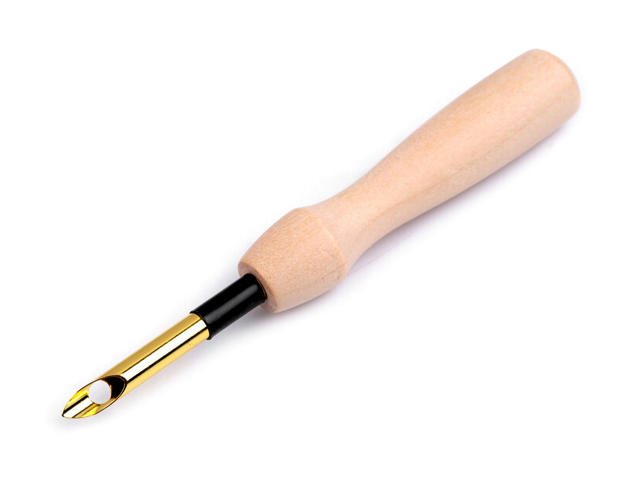 Punchnadel mit holzgriff ø 3,5 mm, ø 5 mm - Natürlich hell (1 Stück)