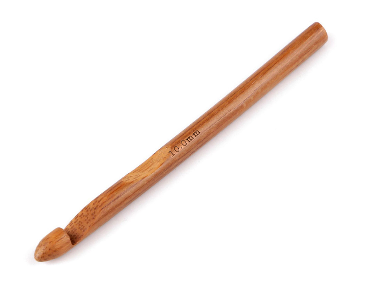 Bambus-häkelnadel, gr. 6; 7; 8; 10 - Bambus dunkel (5 Stücke)