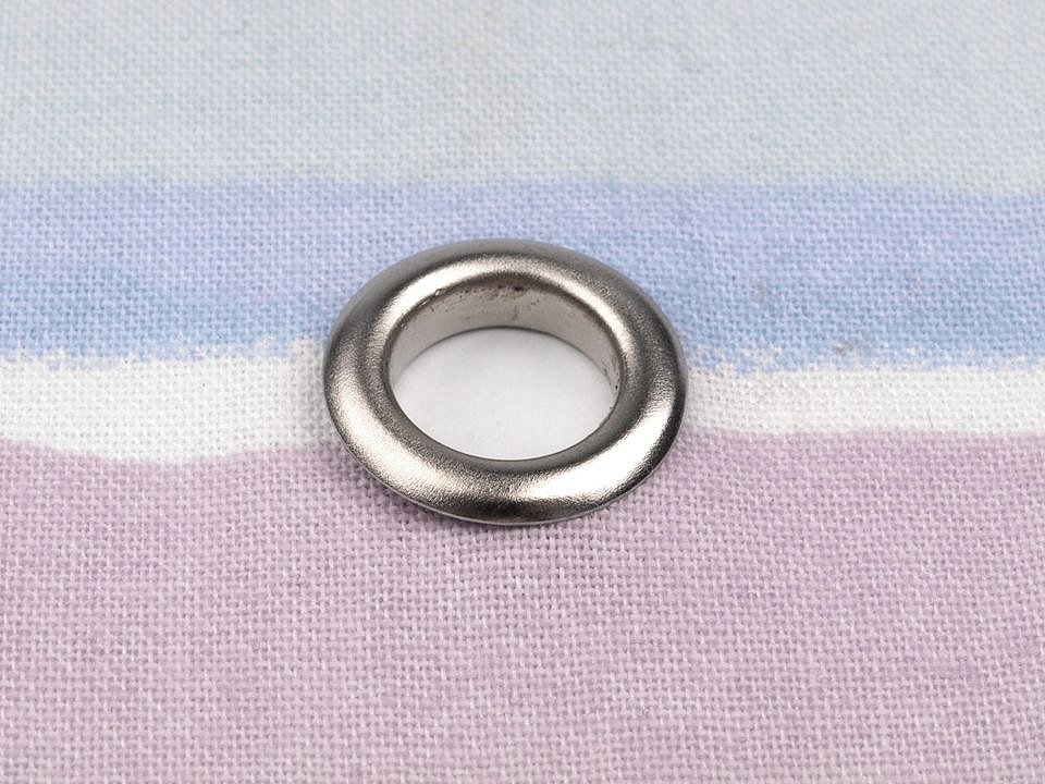 Aufsatz zum nieten von ösen, innen-ø 6 mm - Nickel (1 Stück)