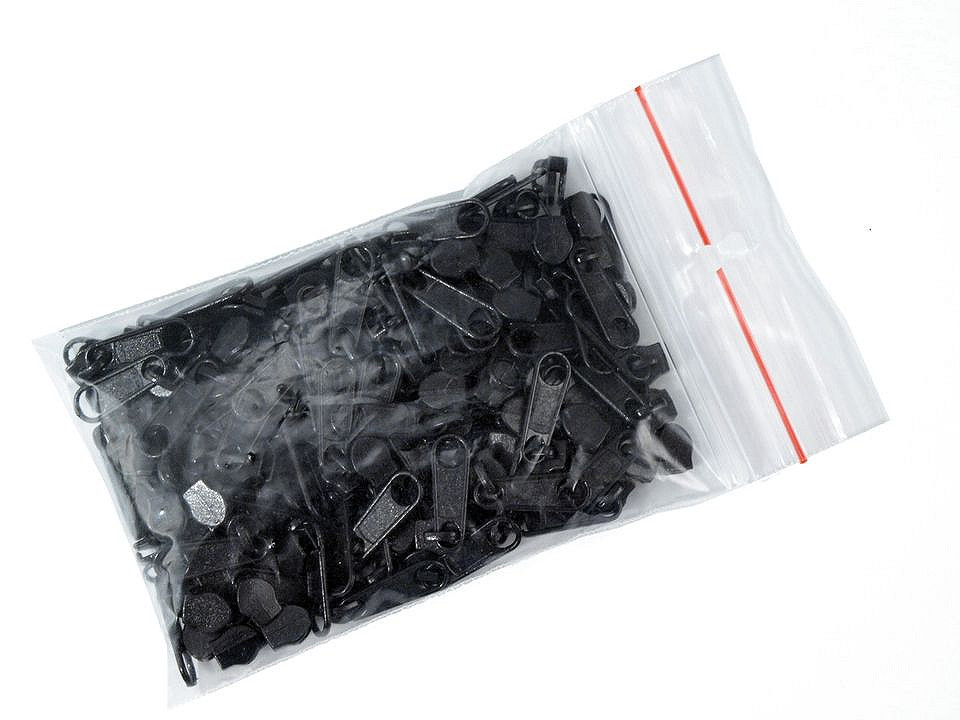 Schieber für spiralreißverschlüsse nr. 3 für pol-meterware - Altmessing (10 Stücke)