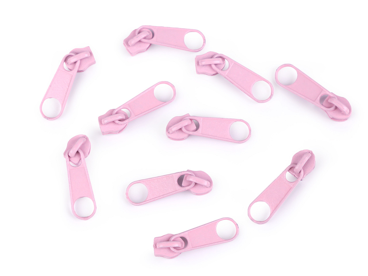 Schieber für spiralreißverschlüsse nr. 3 für pol-meterware - Altmessing (10 Stücke)