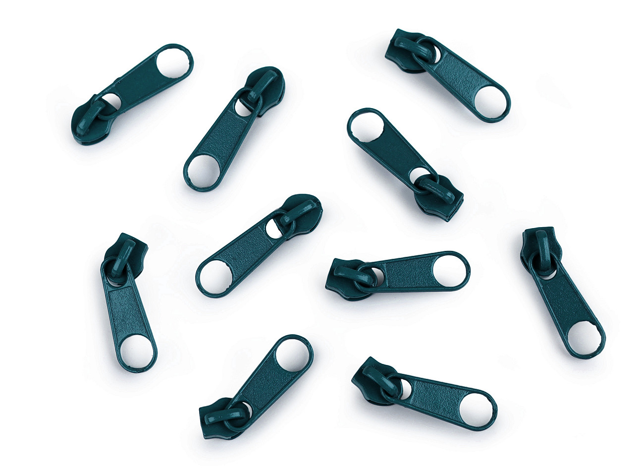 Schieber für spiralreißverschlüsse nr. 3 für pol-meterware - Altmessing (10 Stücke)