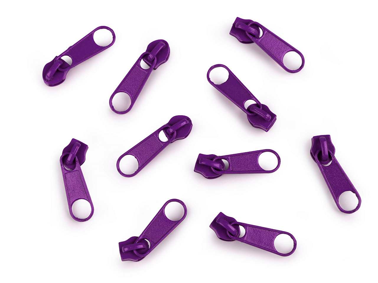 Schieber für spiralreißverschlüsse nr. 3 für pol-meterware - Altmessing (10 Stücke)