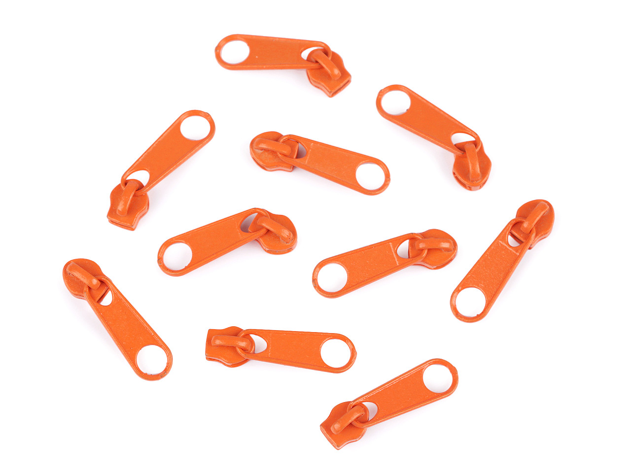 Schieber für spiralreißverschlüsse nr. 3 für pol-meterware - Altmessing (10 Stücke)