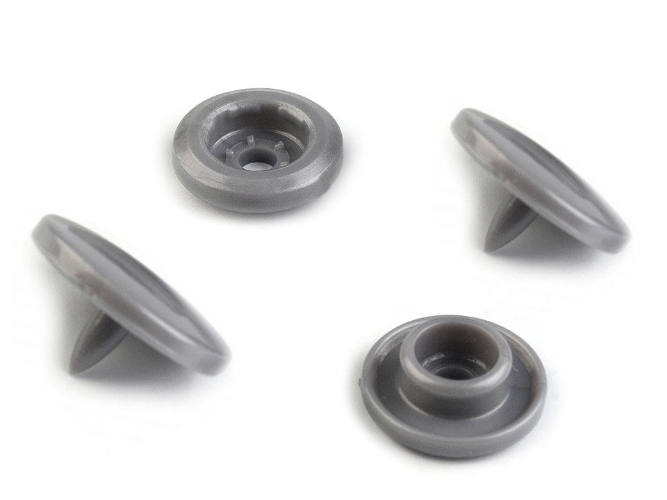 Kunststoff-druckknöpfe/snaps gr. 18" - Gelb (50 Sets)