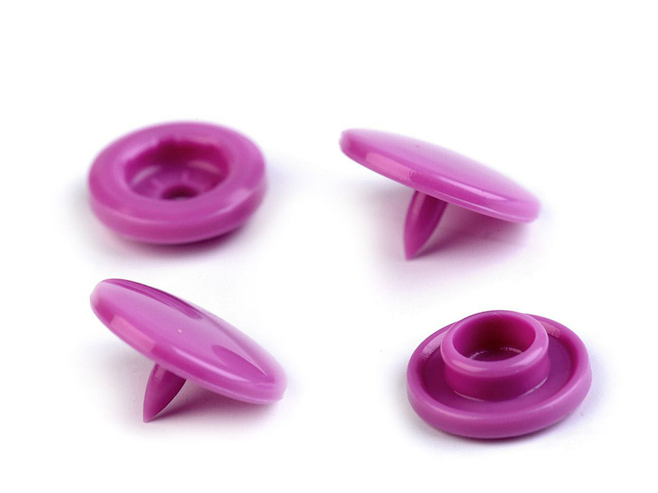 Kunststoff-druckknöpfe/snaps gr. 18" - Gelb (50 Sets)