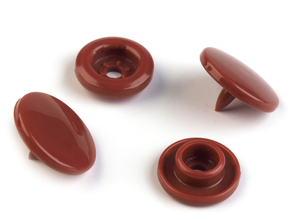 Kunststoff-druckknöpfe/snaps gr. 18" - Gelb (50 Sets)