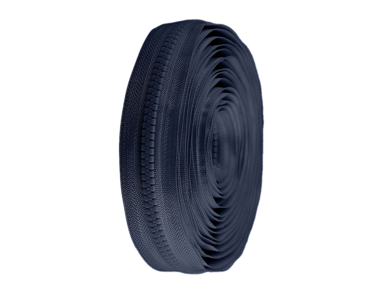 Knochenreißverschluss nr. 8, meterware - Weiß (1 Meter)