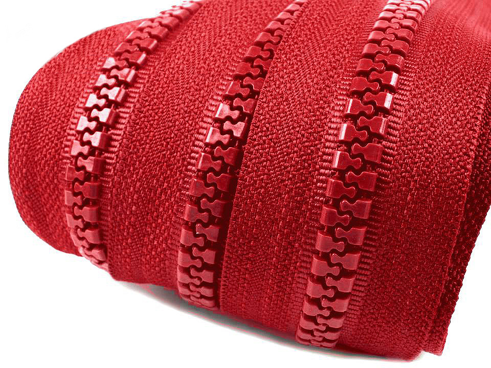 Knochenreißverschluss nr. 8, meterware - Weiß (1 Meter)