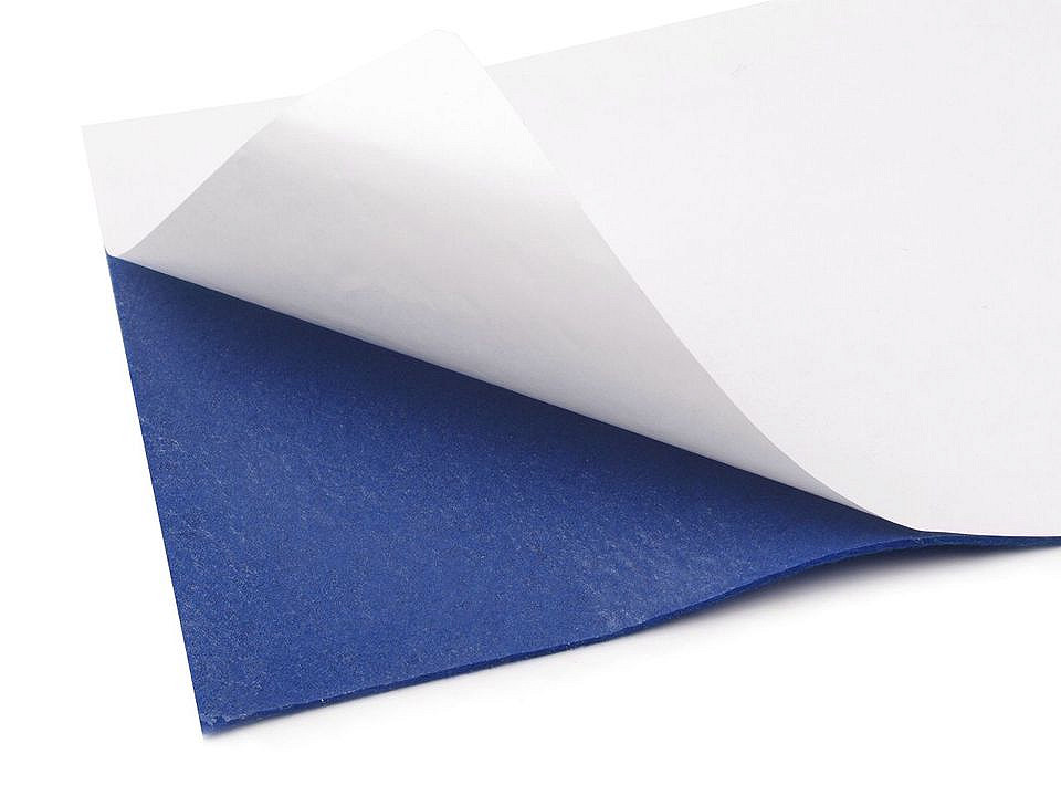 Bastelfilz dekorativ 20x30 cm selbstklebend - Mix (10 Stücke)