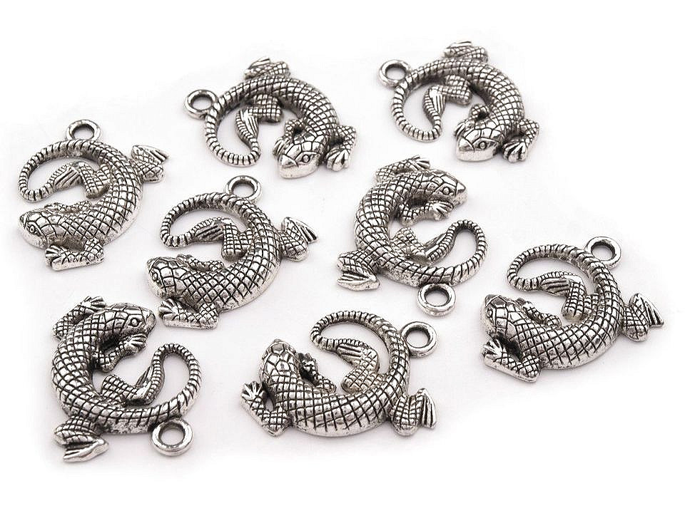 Anhänger eidechse 25x25mm - Platine (1 Stück)