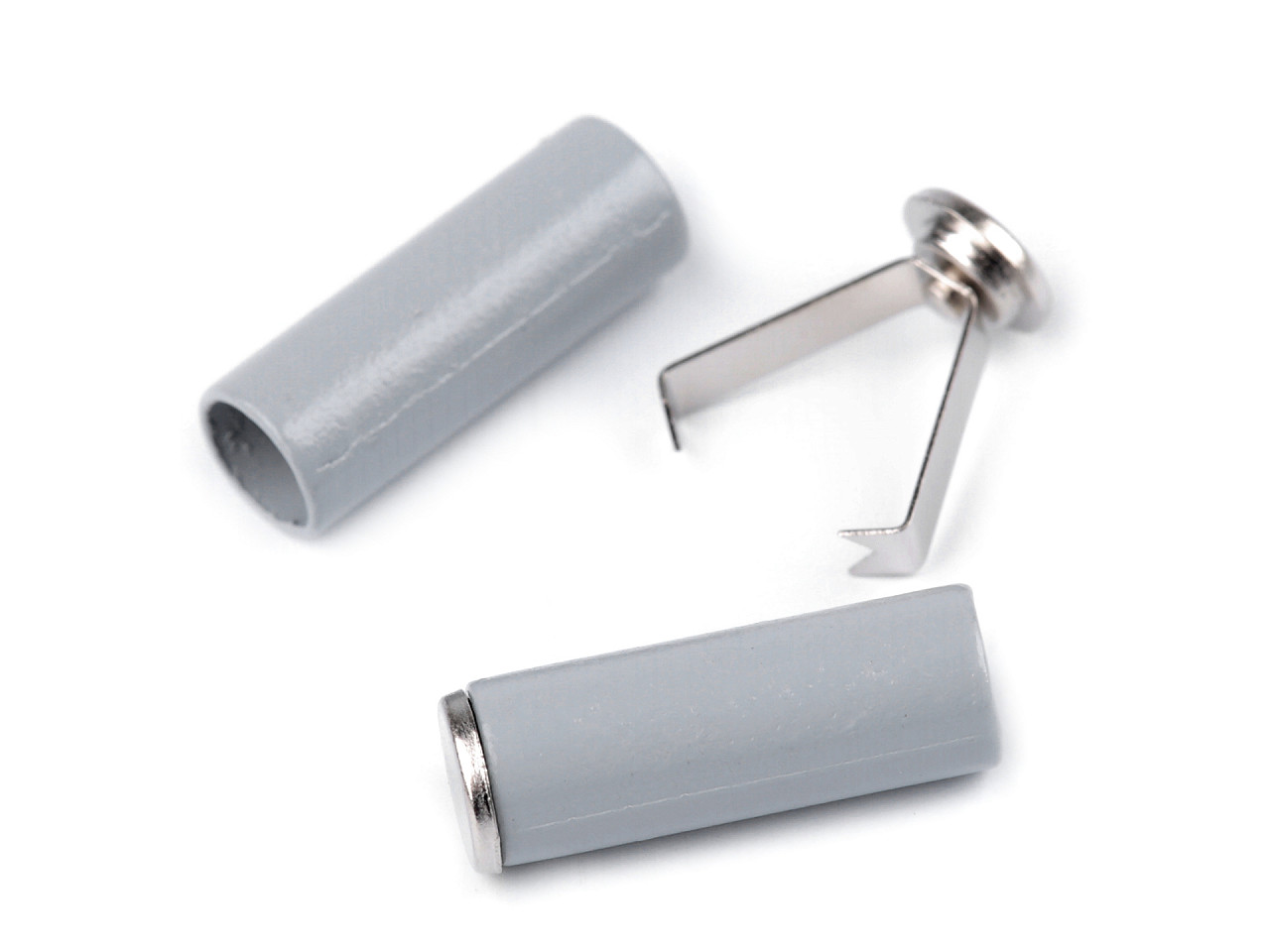 Kordel endstück zweiteilig ø5 mm - Dunkelblau (200 Stücke)