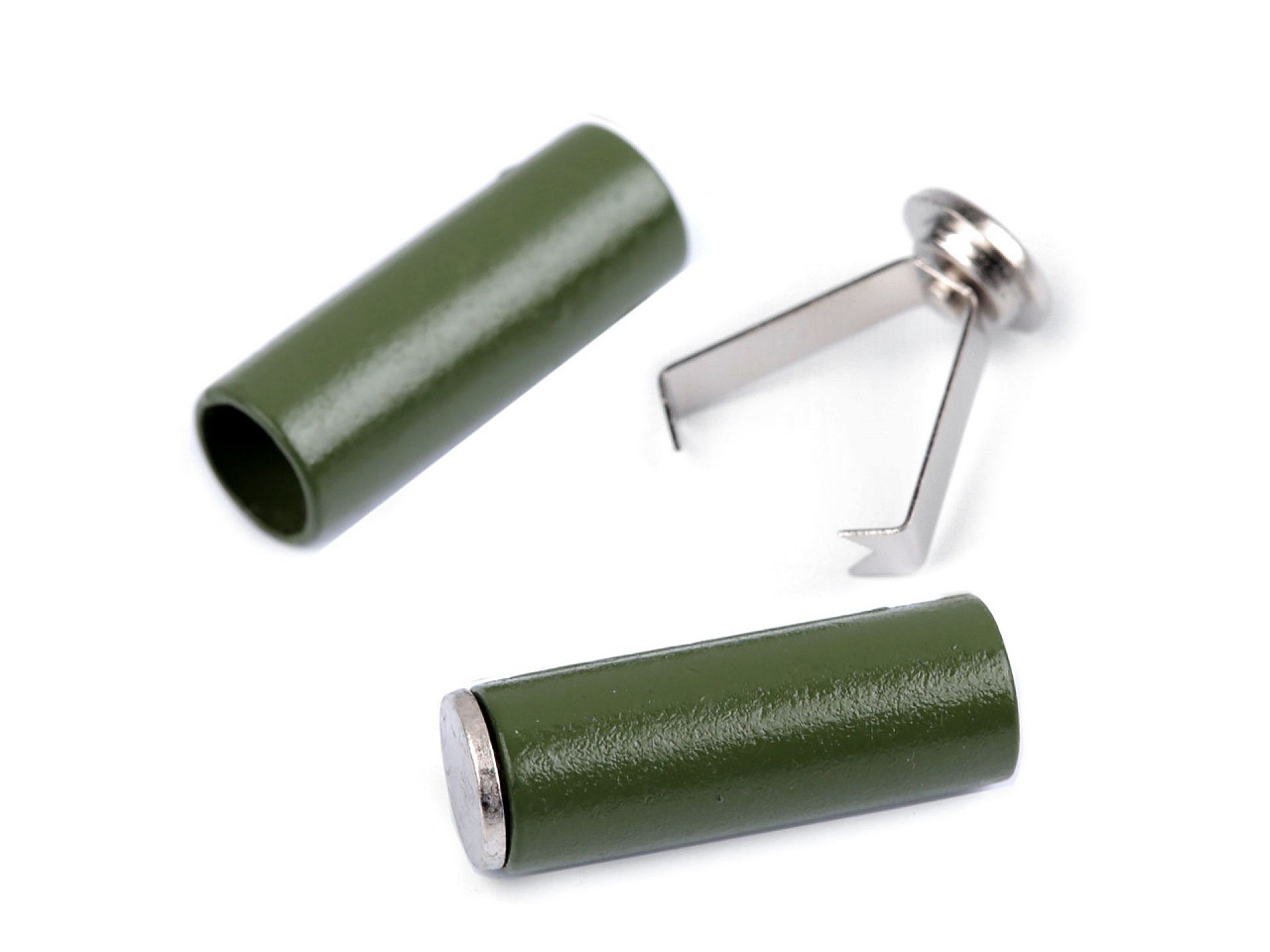 Kordel endstück zweiteilig ø5 mm - Dunkelblau (200 Stücke)