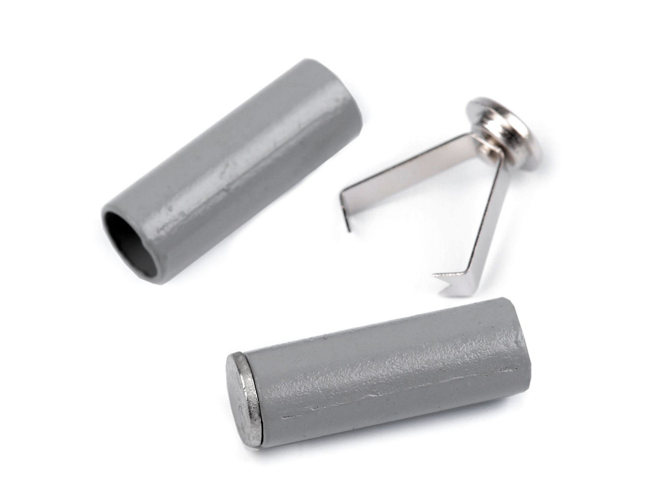 Kordel endstück zweiteilig ø5 mm - Dunkelblau (200 Stücke)