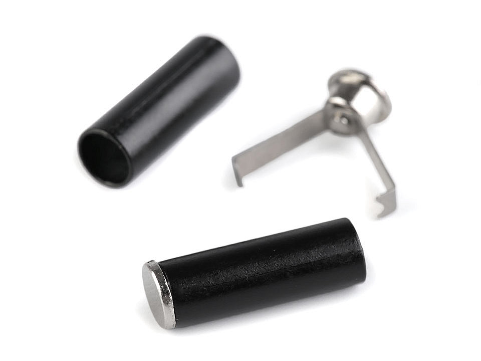 Kordel endstück zweiteilig ø5 mm - Dunkelblau (200 Stücke)