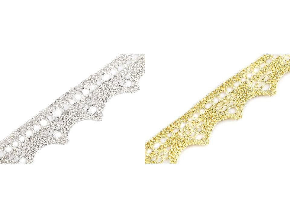 Borte/spitze - Gold (1 Meter)