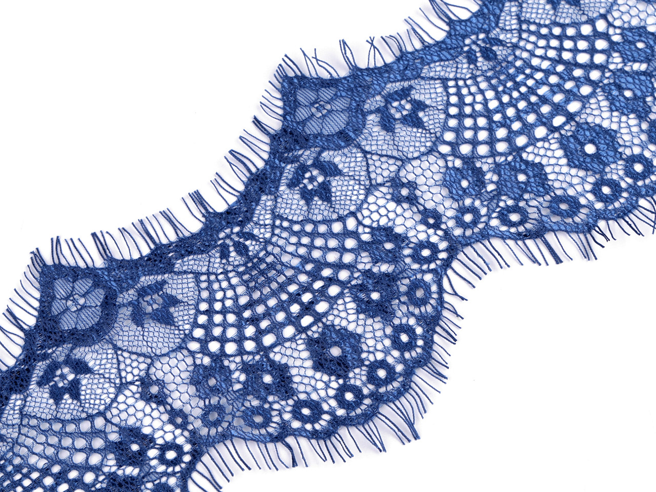 Französische spitze breite 12 cm - Grau (30 Meter)