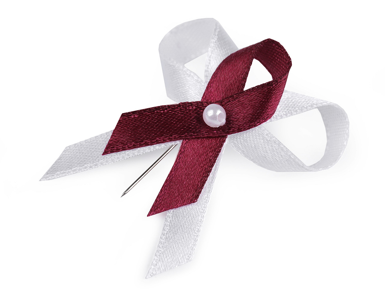 Hochzeitsschleifen/gebinde aus satin, breite 35 mm - Beige aloe (100 Stücke)