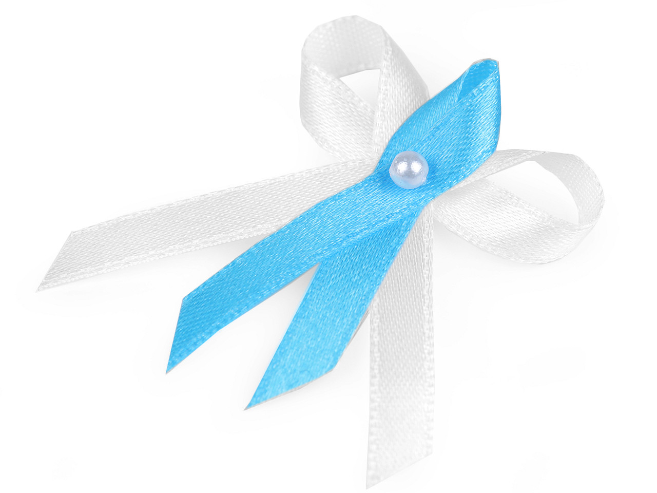 Hochzeitsschleifen/gebinde aus satin, breite 35 mm - Beige aloe (100 Stücke)