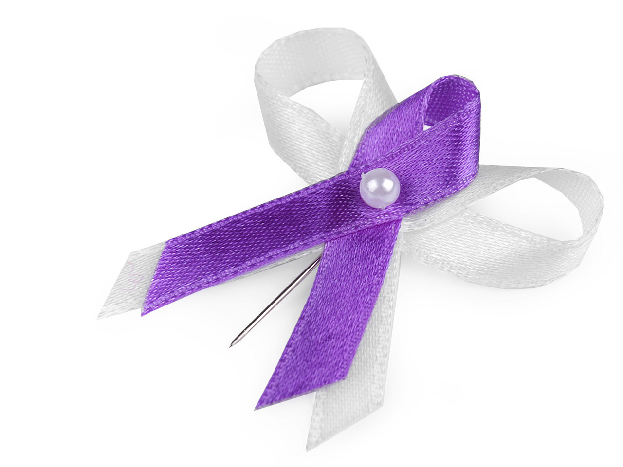 Hochzeitsschleifen/gebinde aus satin, breite 35 mm - Beige aloe (100 Stücke)