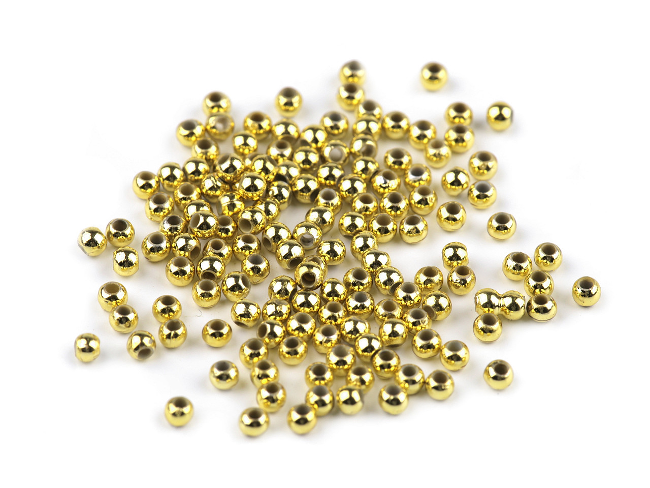 Wachsperlen aus konststoff glance / perlen ø3 mm - Mint (500 Gramm)