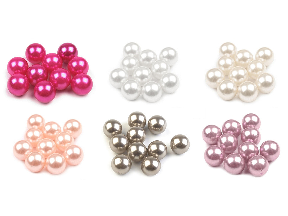 Dekokügelchen / dekoperlen ø10 mm - Hellgrün (30 Stücke)