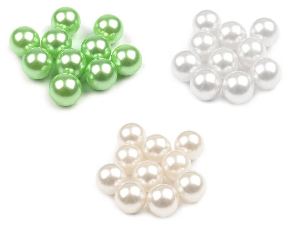 Dekokügelchen / dekoperlen ø10 mm - Hellgrün (30 Stücke)