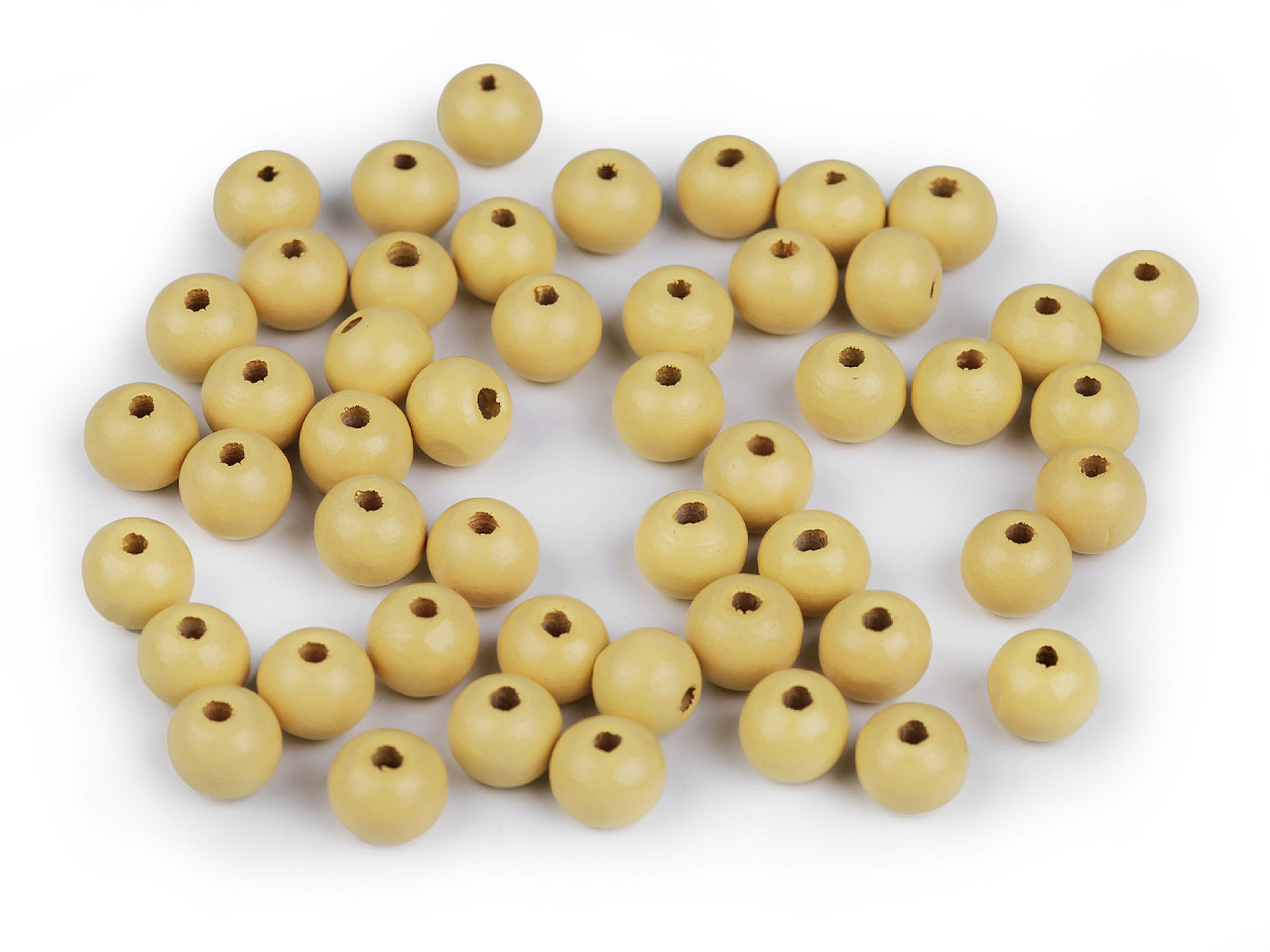 Holzperlen ø8 mm - Lila violett (500 Gramm)