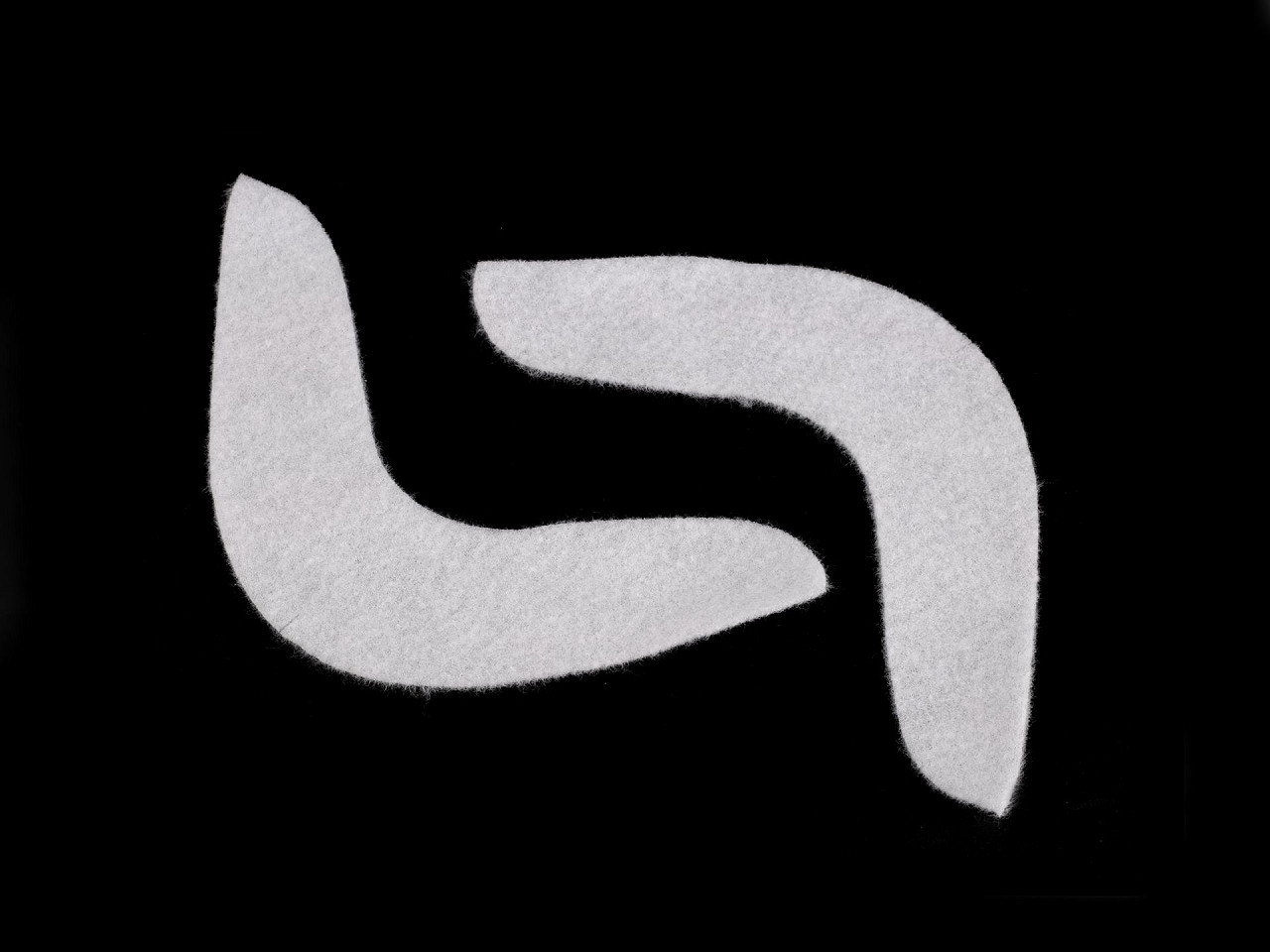 Ärmelkopf s, m, l - Weiß (5 Paare)