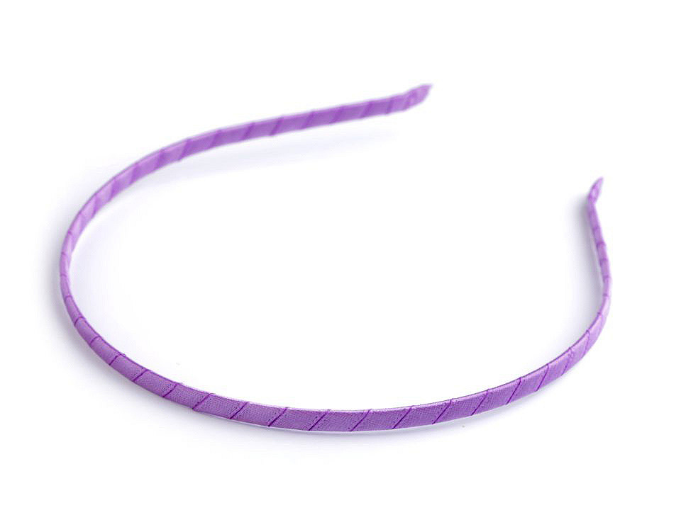 Satin haarreif - Silber (50 Stücke)