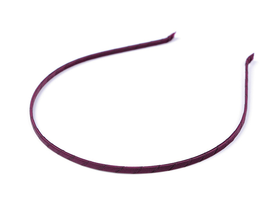 Satin haarreif - Silber (50 Stücke)