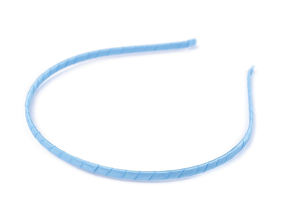 Satin haarreif - Silber (50 Stücke)