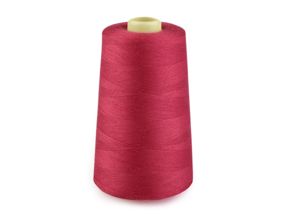 Nähgarn  polyester  5000 yards pes 40/2 - Amaranth (1 Stück)
