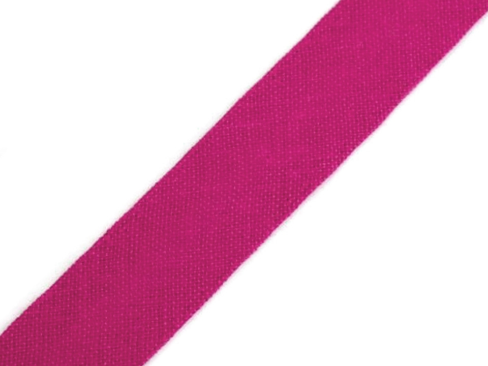 Schrägband baumwolle breite 14 mm gefalzt - Grau (25 Meter)