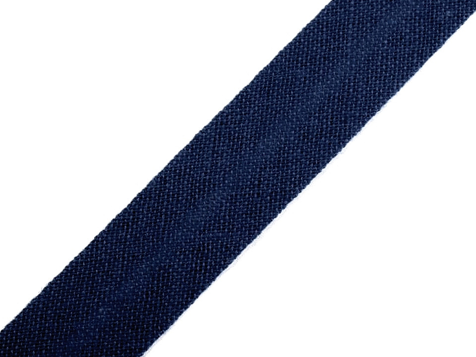 Schrägband baumwolle breite 14 mm gefalzt - Grau (25 Meter)