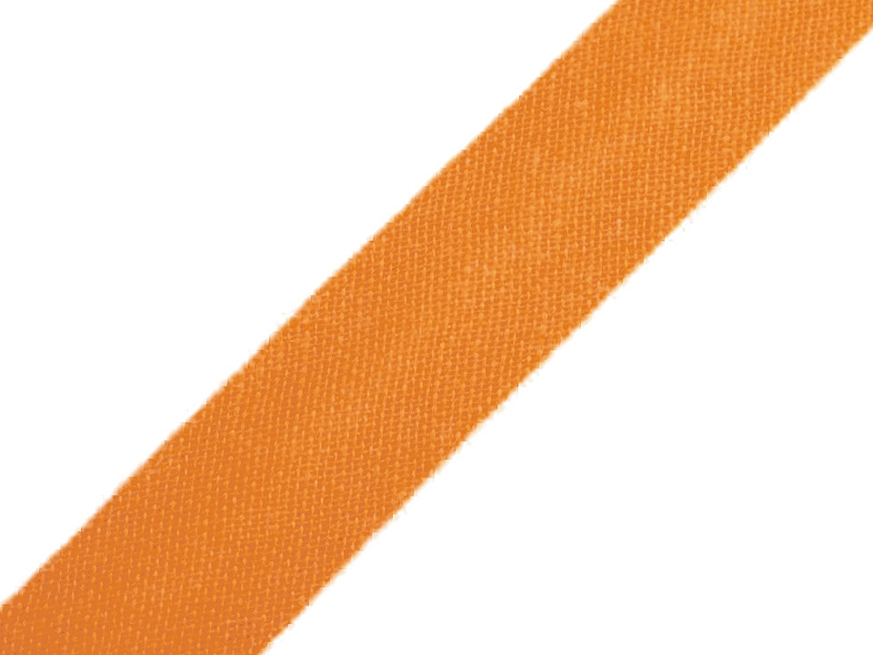 Schrägband baumwolle breite 14 mm gefalzt - Grau (25 Meter)