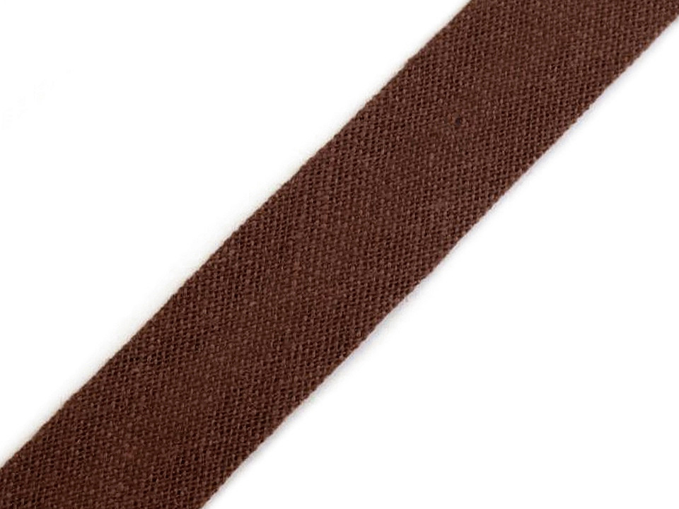 Schrägband baumwolle breite 14 mm gefalzt - Grau (25 Meter)