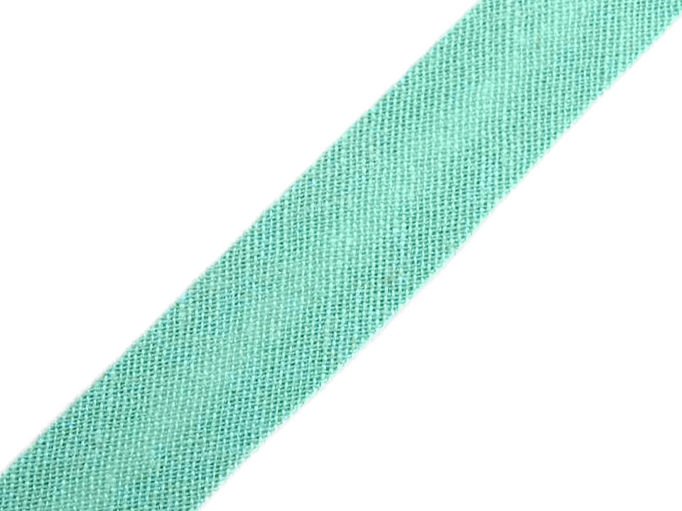 Schrägband baumwolle breite 14 mm gefalzt - Grau (25 Meter)